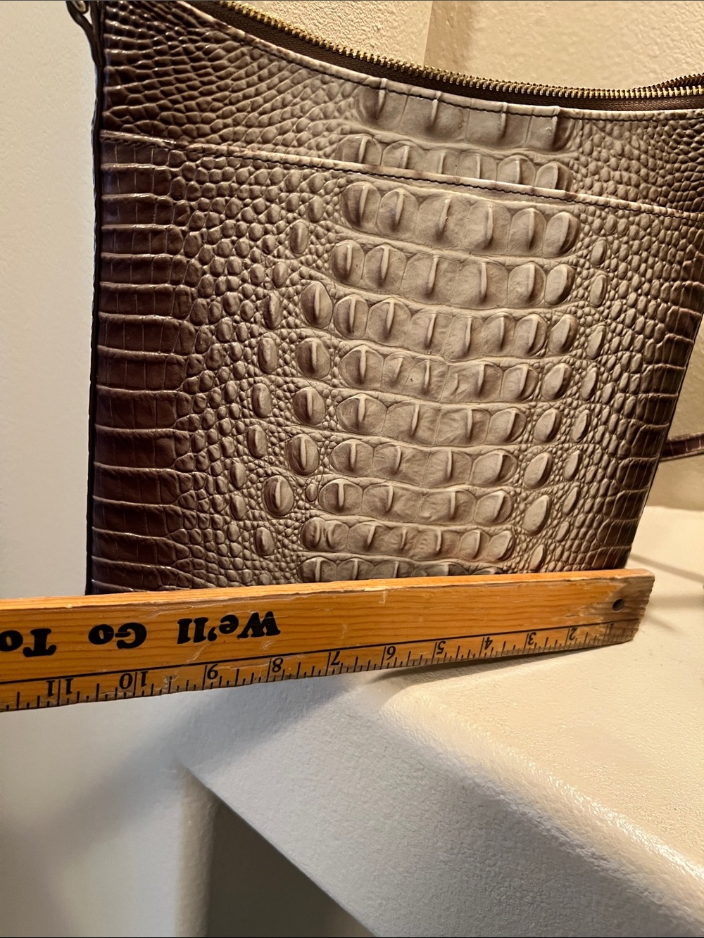 Brahmin Katie Amaretto or Cappuccino bag - Picture 10 of 10
